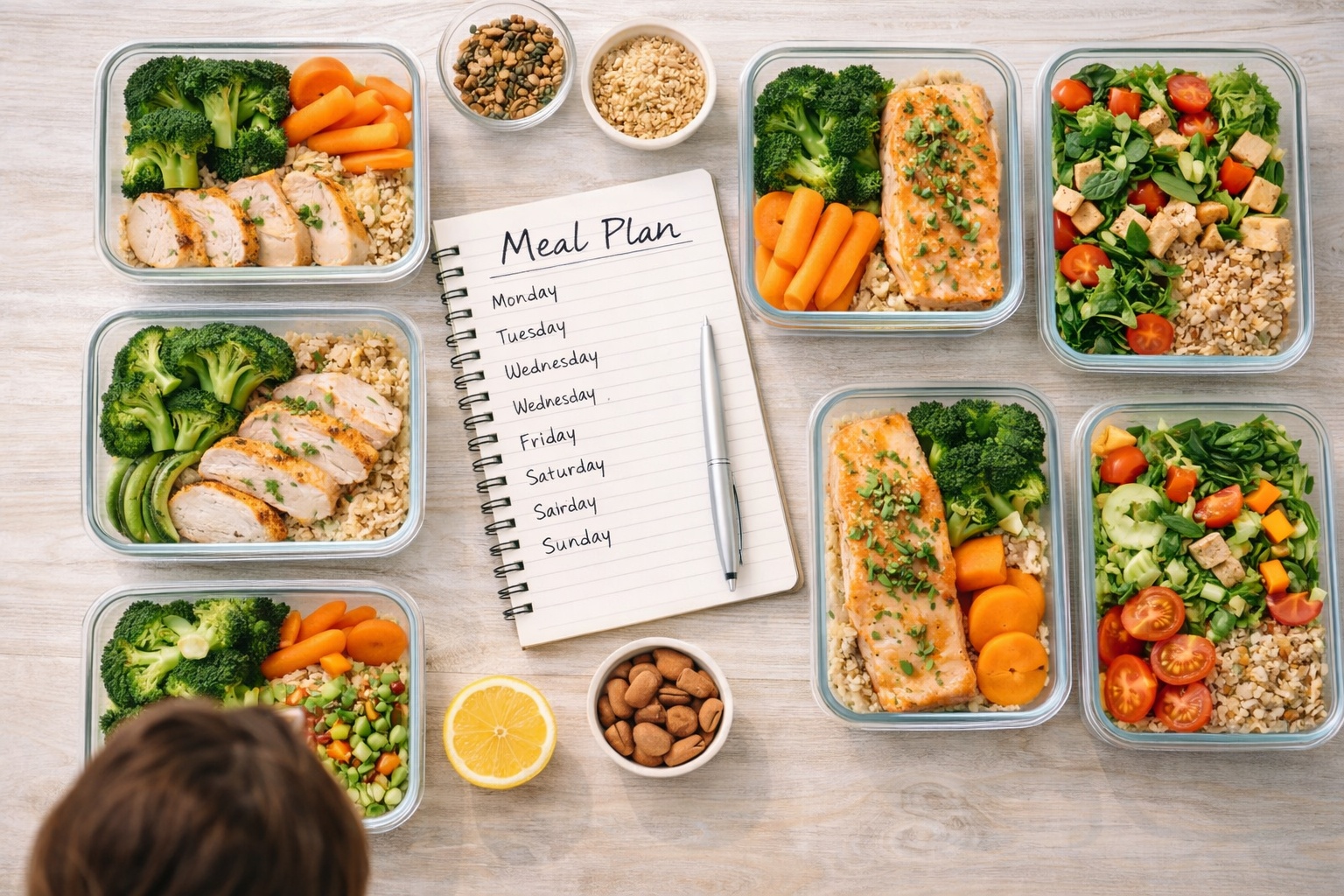 Étkezési terv készítés